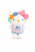 Sanrio Hello Kitty Cute Day Plush Keychain front view