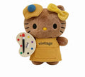 Hello Kitty Vintage Artist Plush Keychain front view