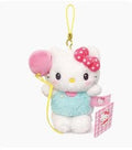 Hello Kitty Balloon Plush Keychain