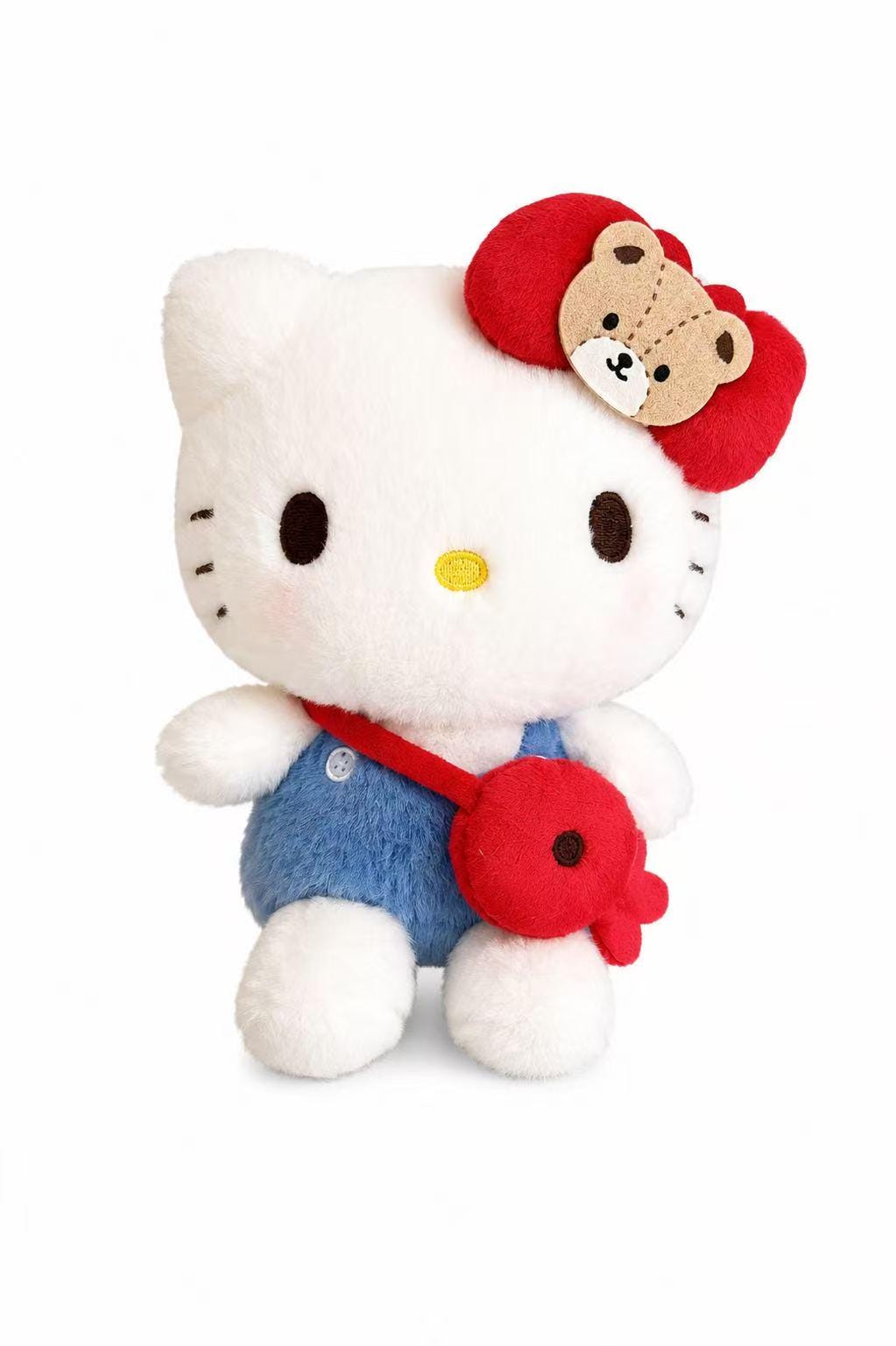 Teddy Bear Hello Kitty with fish bag