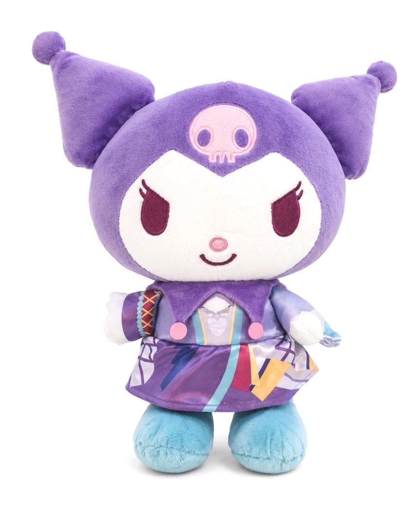 sanrio kuromi plush