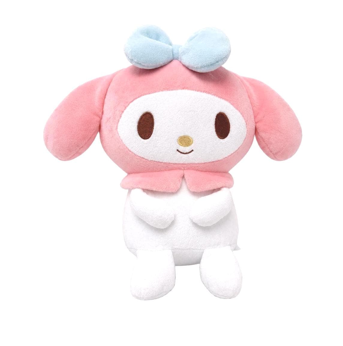 Sanrio Melody Soft Plush Toy with Blue Bow