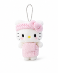 Sanrio Hello Kitty Cozy Winter Plush Keychain front view