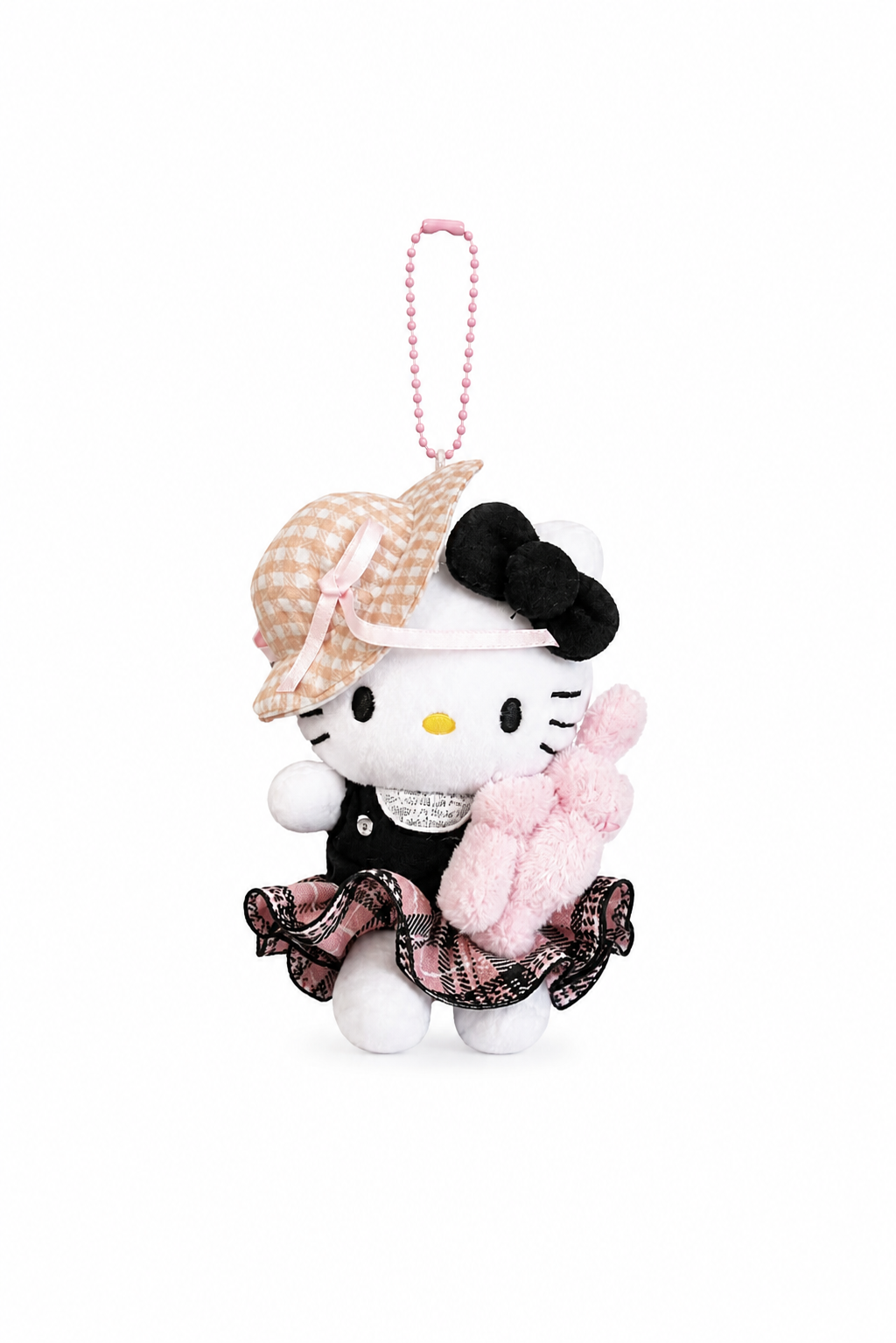 Sanrio Hello Kitty Vintage Picnic Plush Keychain keychain view