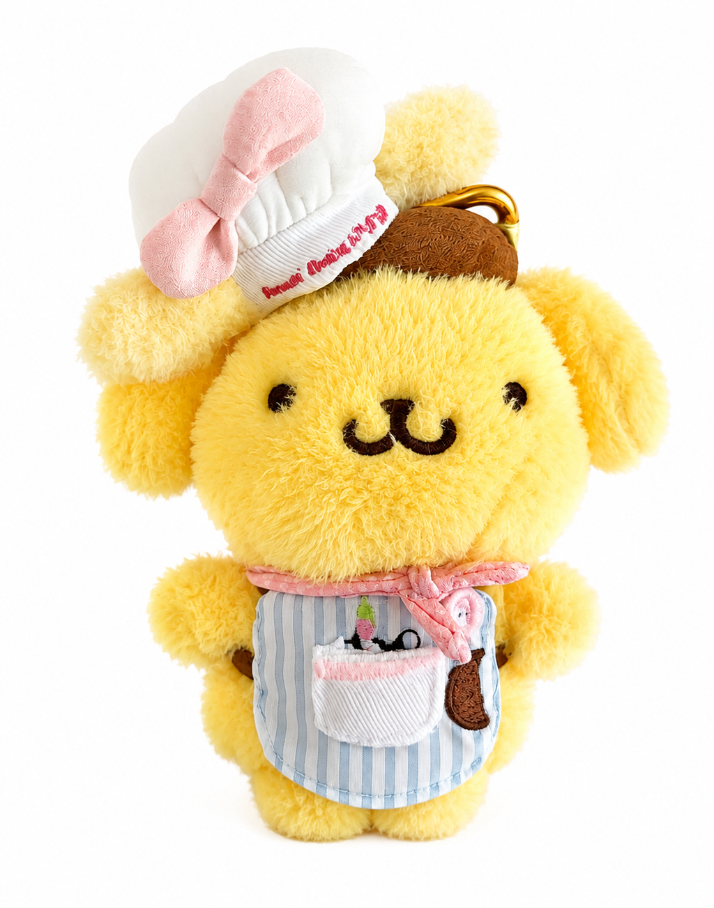Sanrio Pompompurin Chef Plush Keychain product view